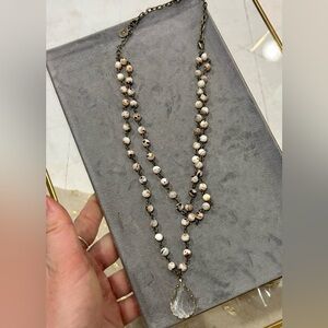 Stone necklace